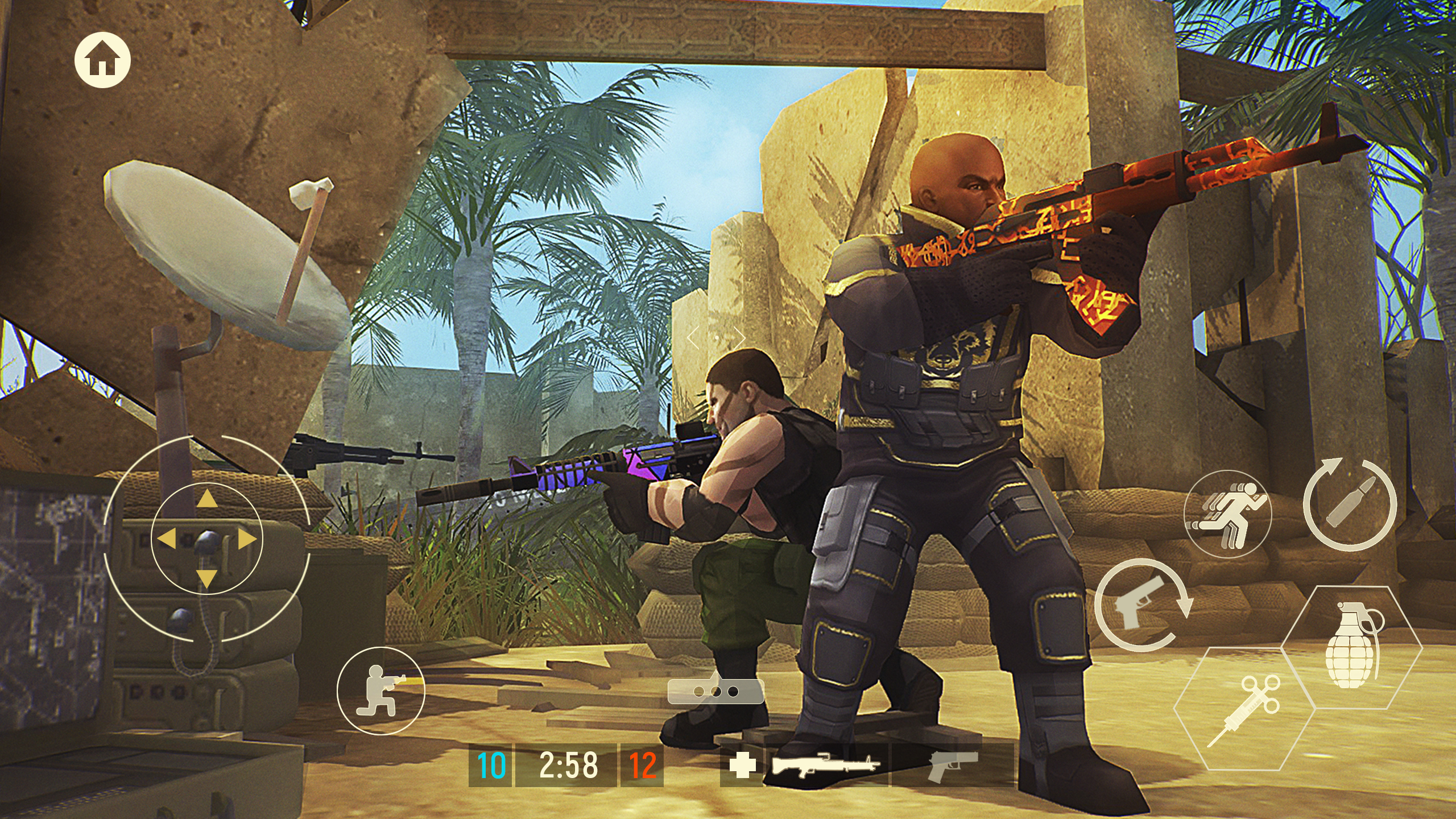 اسکرین شات 3 بازی Tacticool: 3rd person shooter