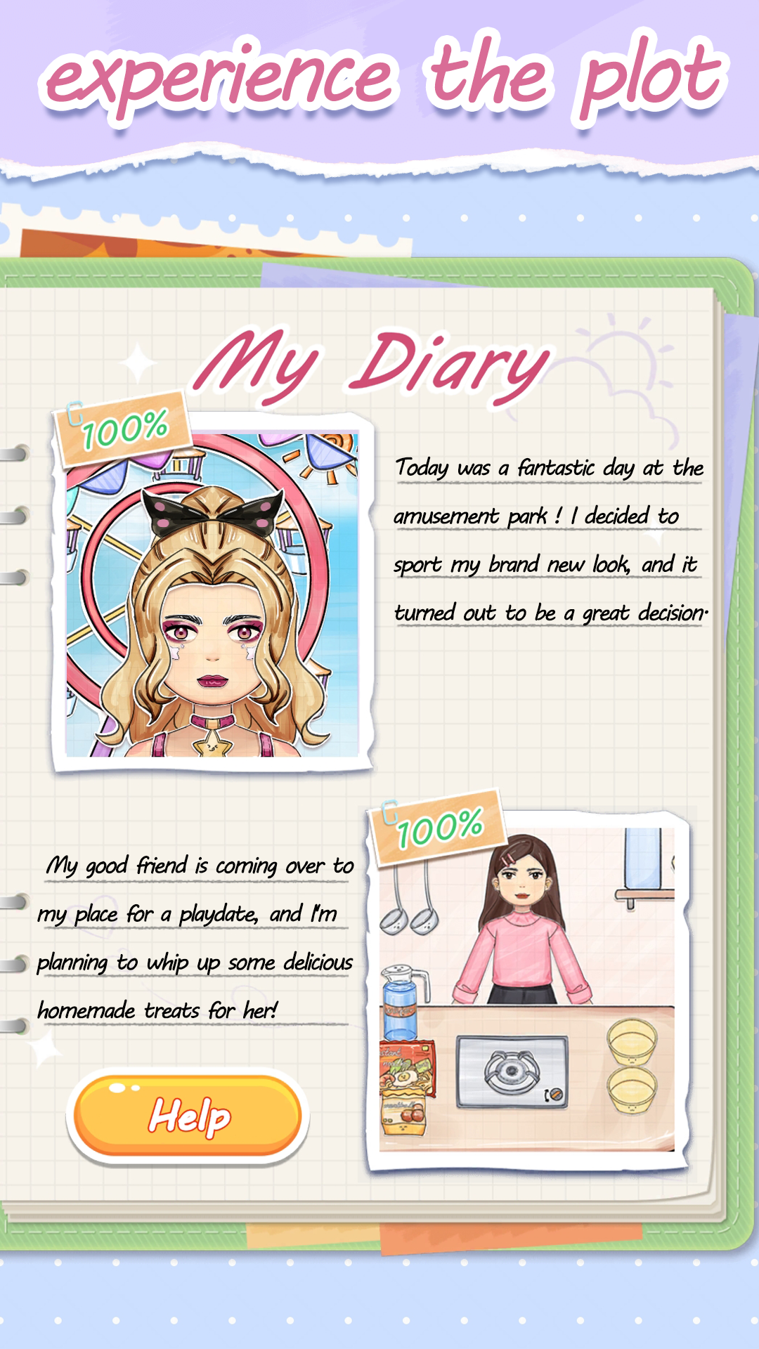 اسکرین شات 7 بازی DIY Paper Doll: Makeover dress