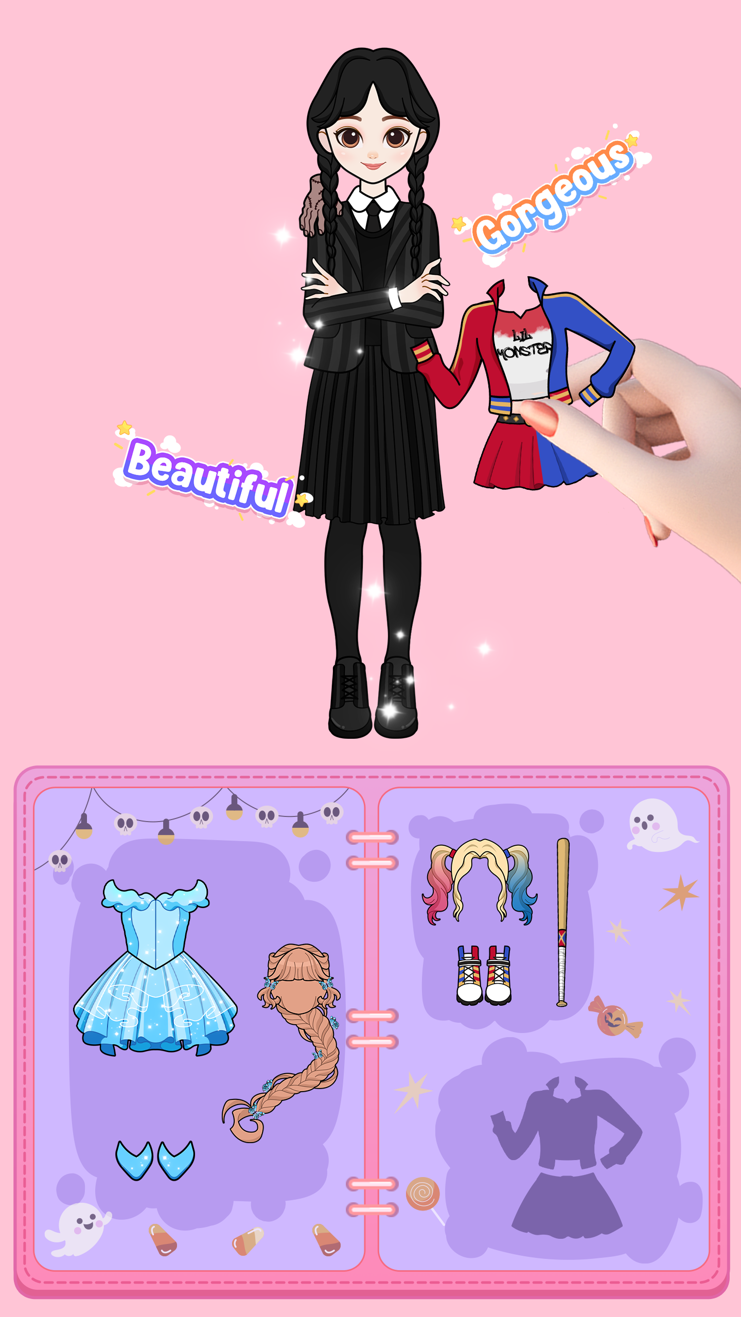 اسکرین شات 3 بازی Lisa's World: Paper Doll Story