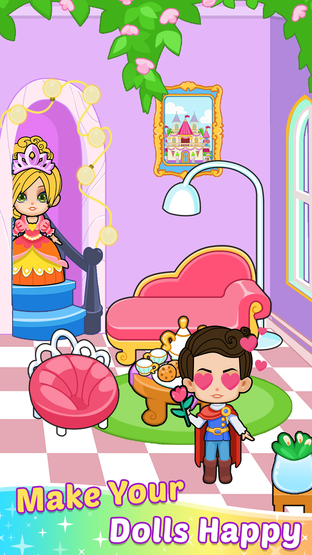 اسکرین شات 4 بازی Paper Princess - Doll Dress Up
