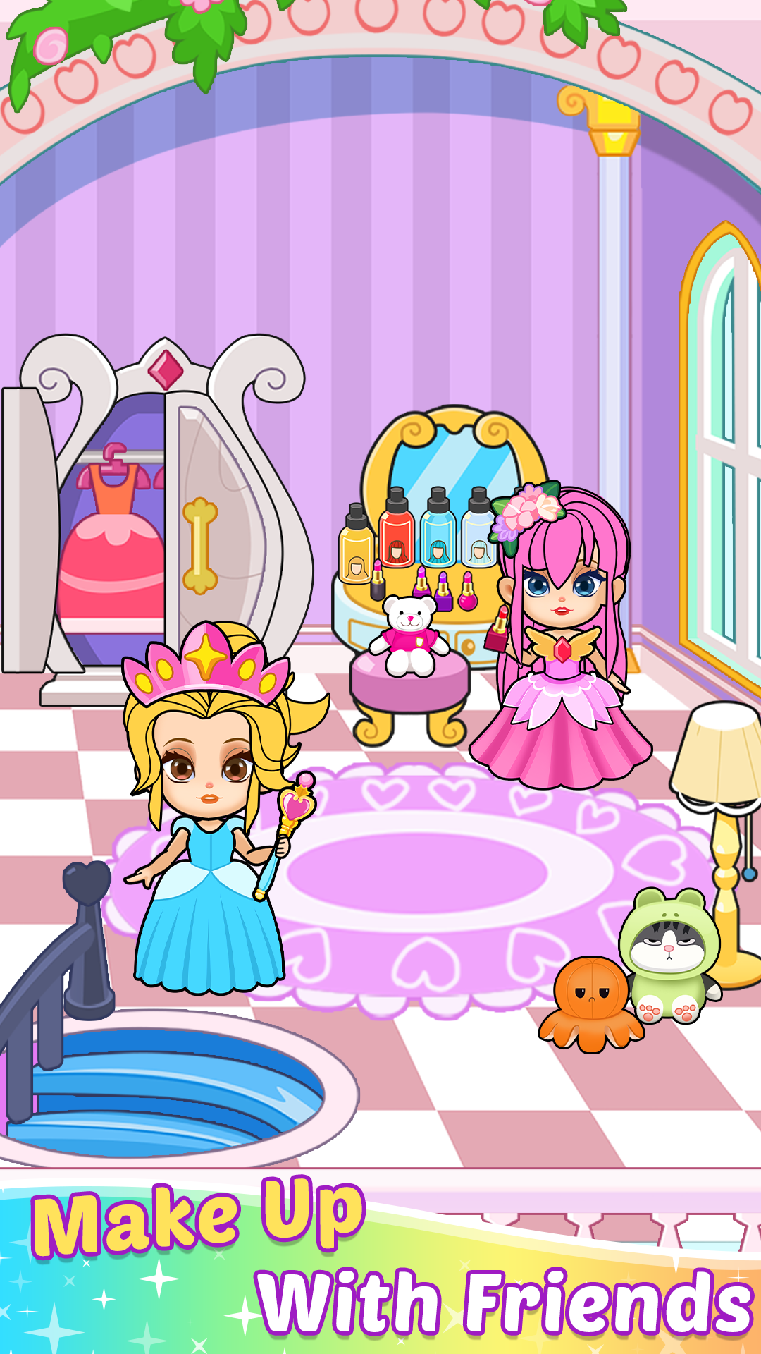 اسکرین شات 5 بازی Paper Princess - Doll Dress Up