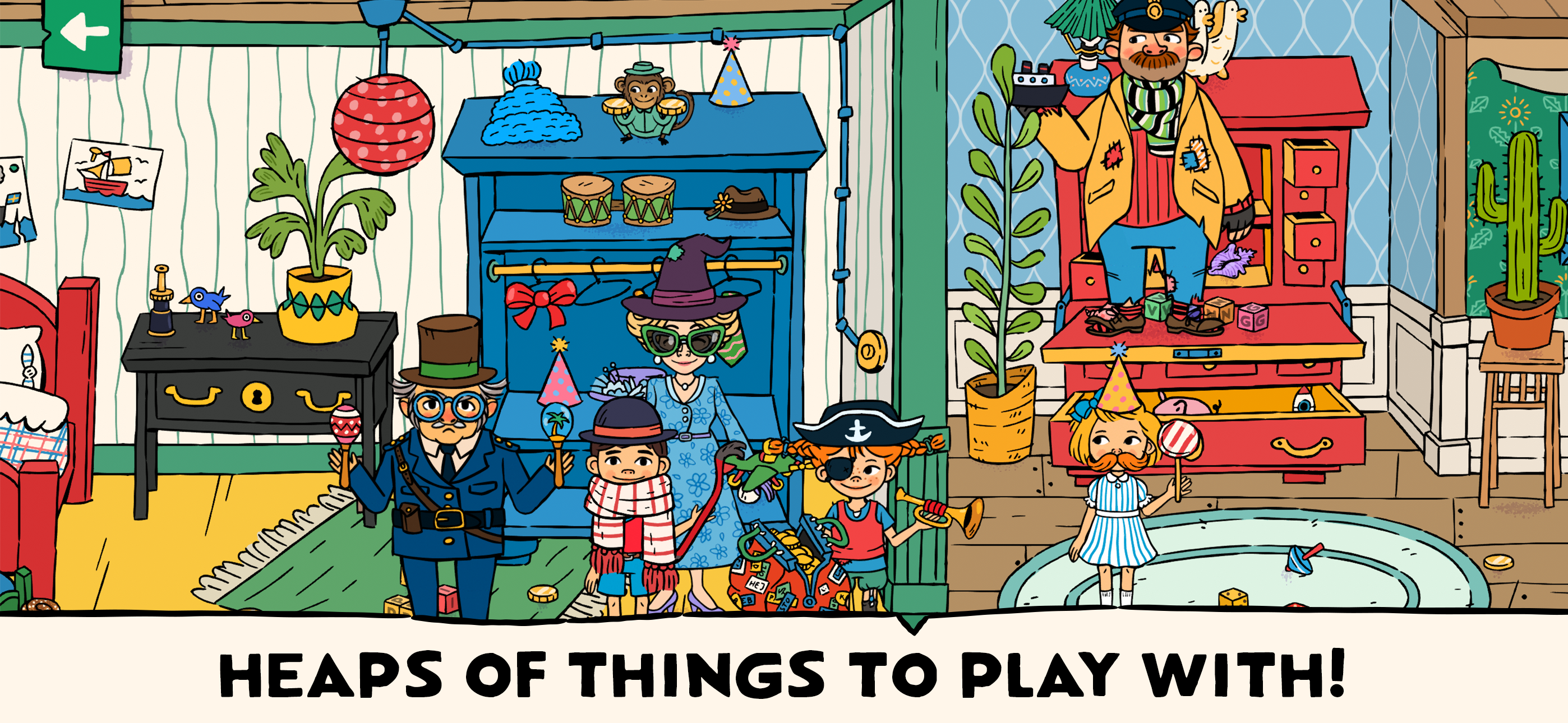 اسکرین شات 1 بازی World of Pippi Longstocking