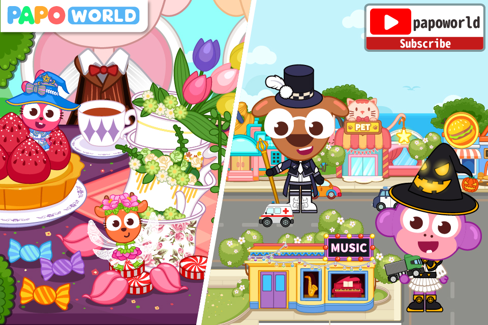 اسکرین شات 4 بازی Papo Town Magic World
