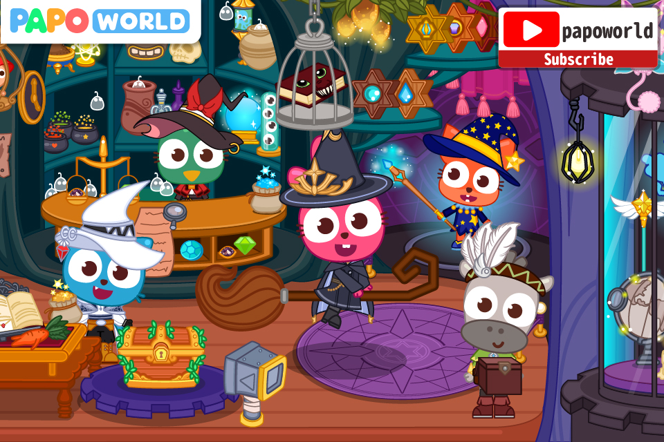 اسکرین شات 2 بازی Papo Town Magic World