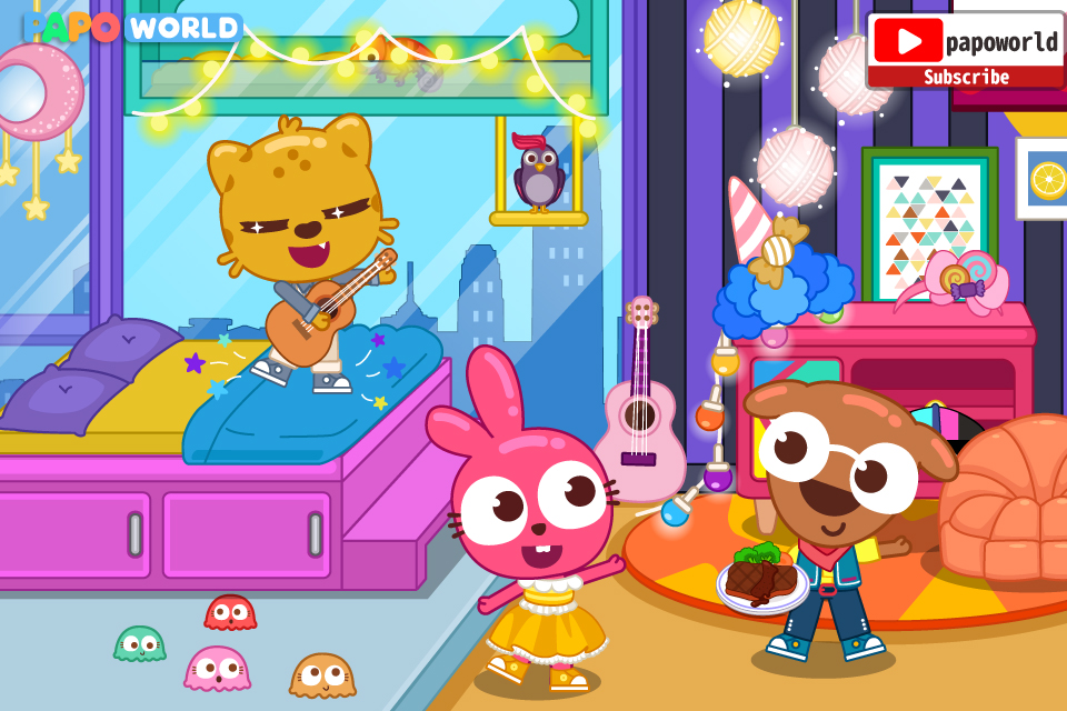 اسکرین شات 3 بازی Papo Town Apartment