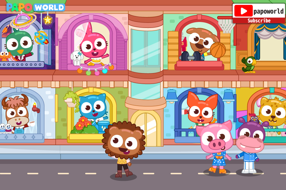 اسکرین شات 5 بازی Papo Town Apartment