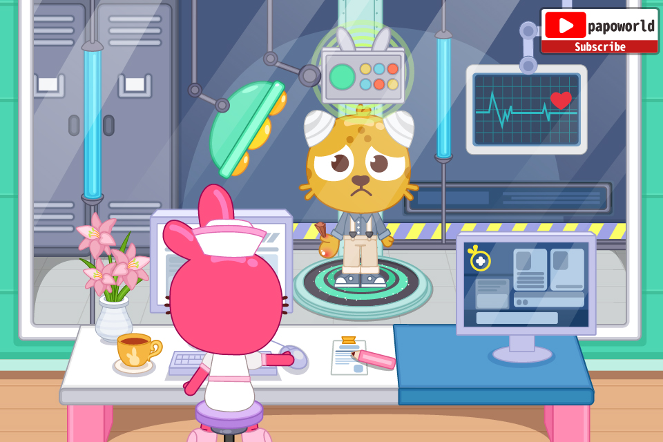 اسکرین شات 5 بازی Papo Town Clinic Doctor