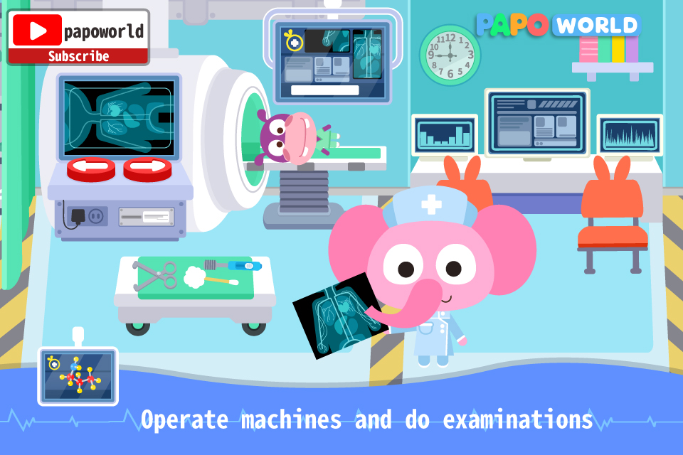 اسکرین شات 4 بازی Papo Town: Hospital