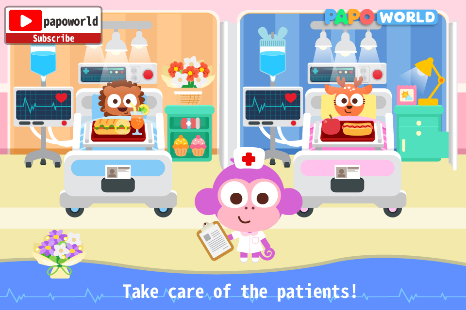 اسکرین شات 3 بازی Papo Town: Hospital