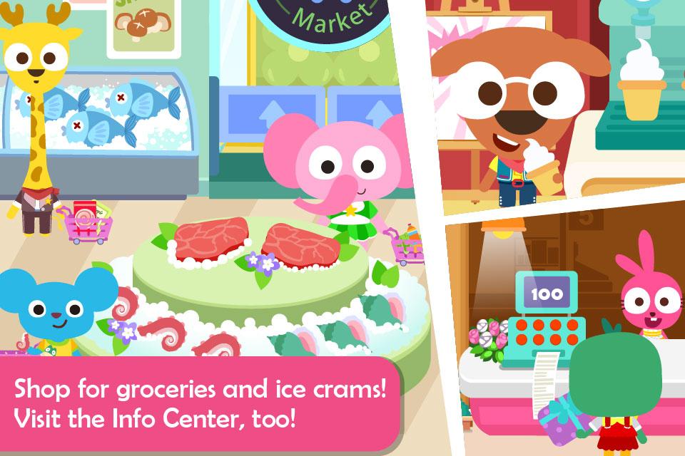 اسکرین شات 1 بازی Papo Town: Mall