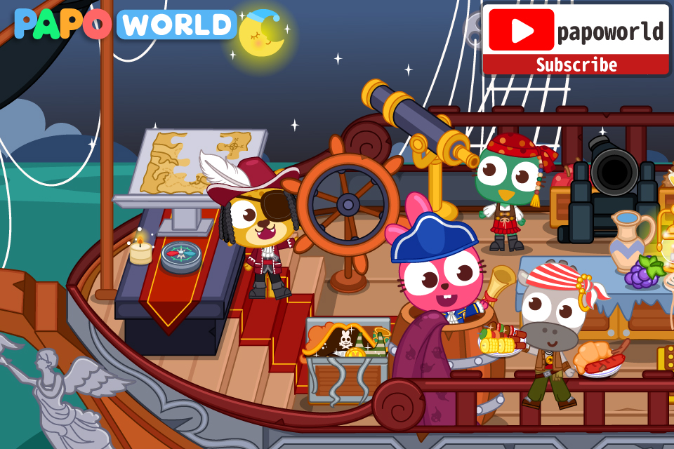 اسکرین شات 4 بازی Papo Town Pirate