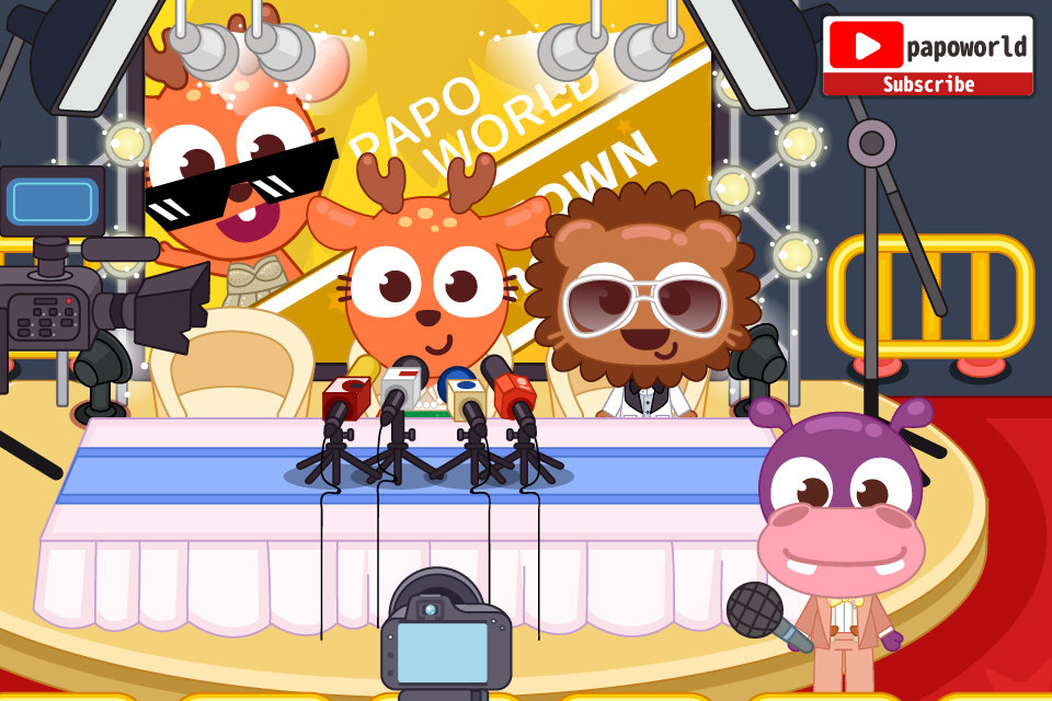اسکرین شات 4 بازی Papo Town Pop Star