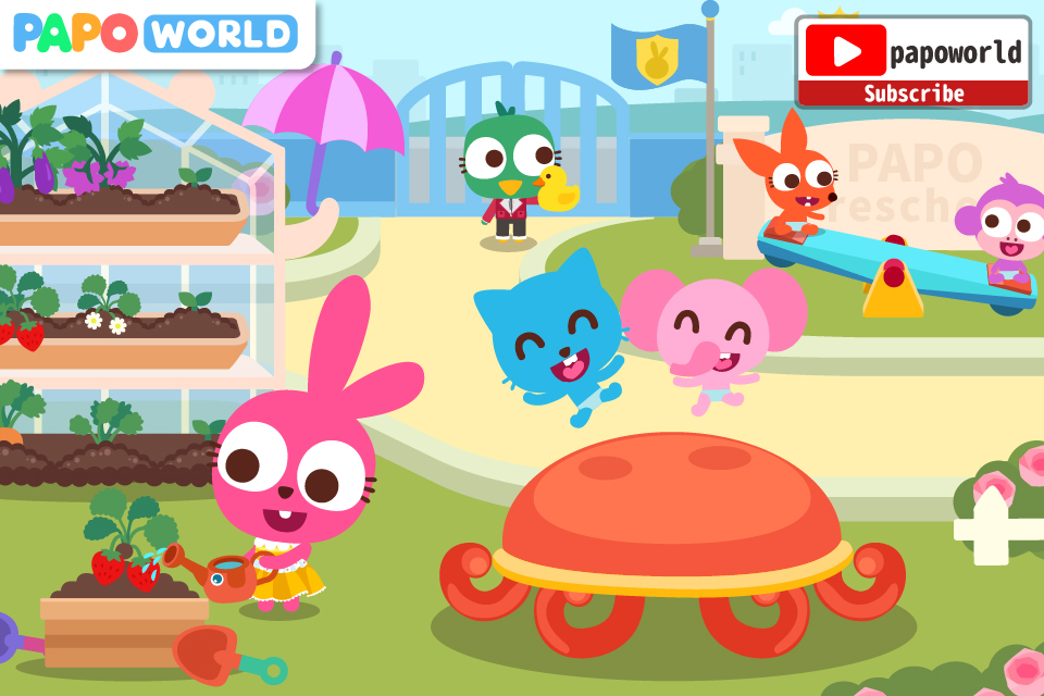 اسکرین شات بازی Papo Town Preschool 1