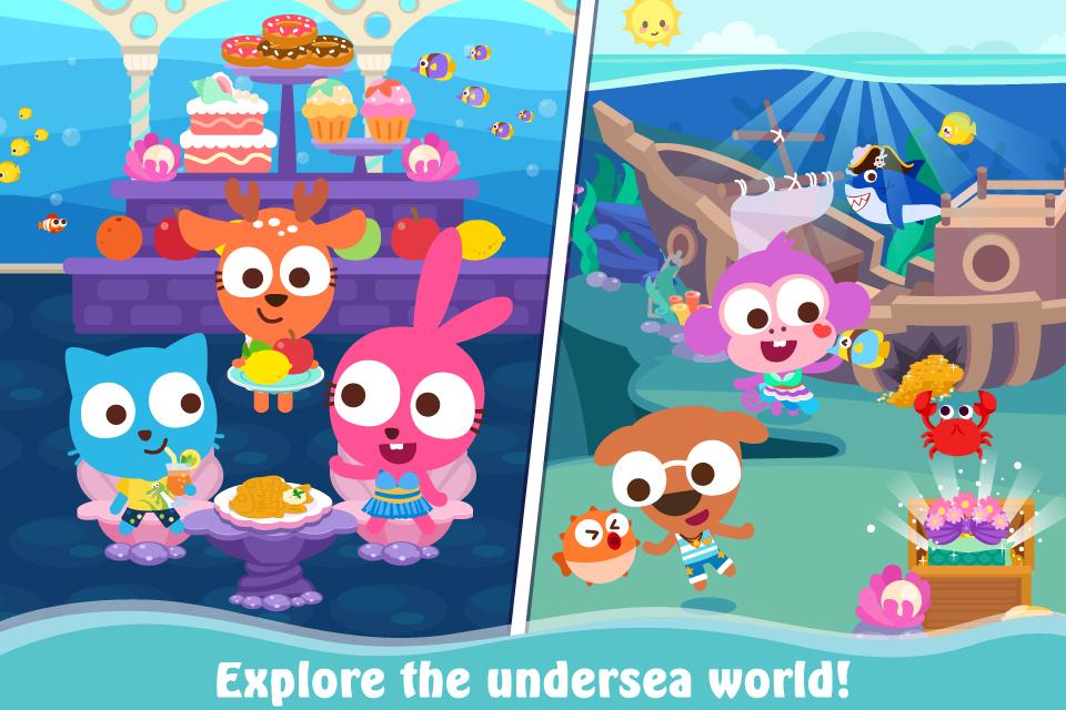 اسکرین شات 2 بازی Papo Town: Ocean Park