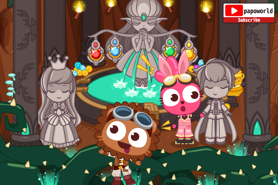 اسکرین شات 1 بازی Papo Town: Underground City