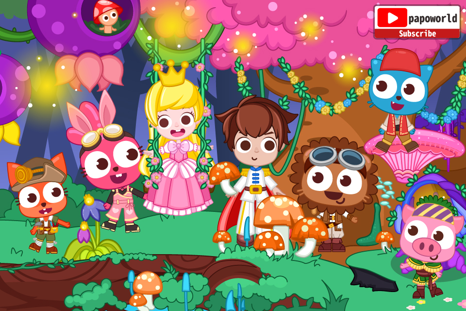 اسکرین شات 2 بازی Papo Town: Underground City