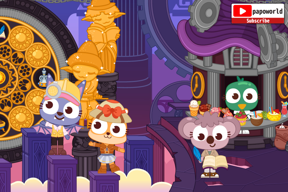 اسکرین شات 6 بازی Papo Town: Underground City