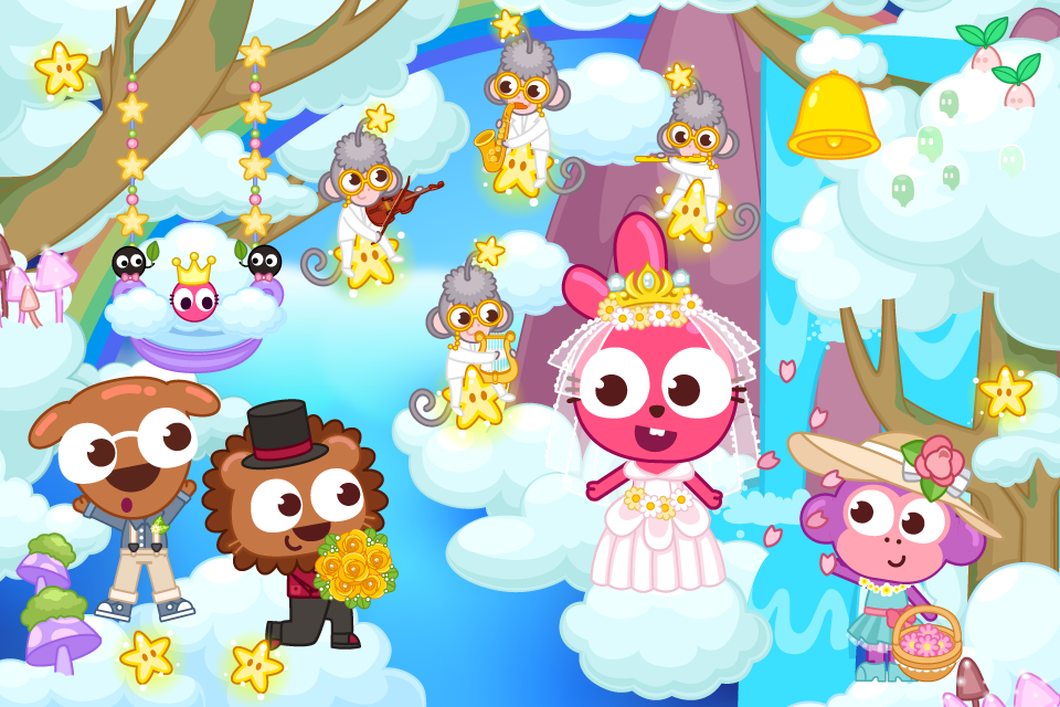 اسکرین شات 2 بازی Papo Town Wedding Party