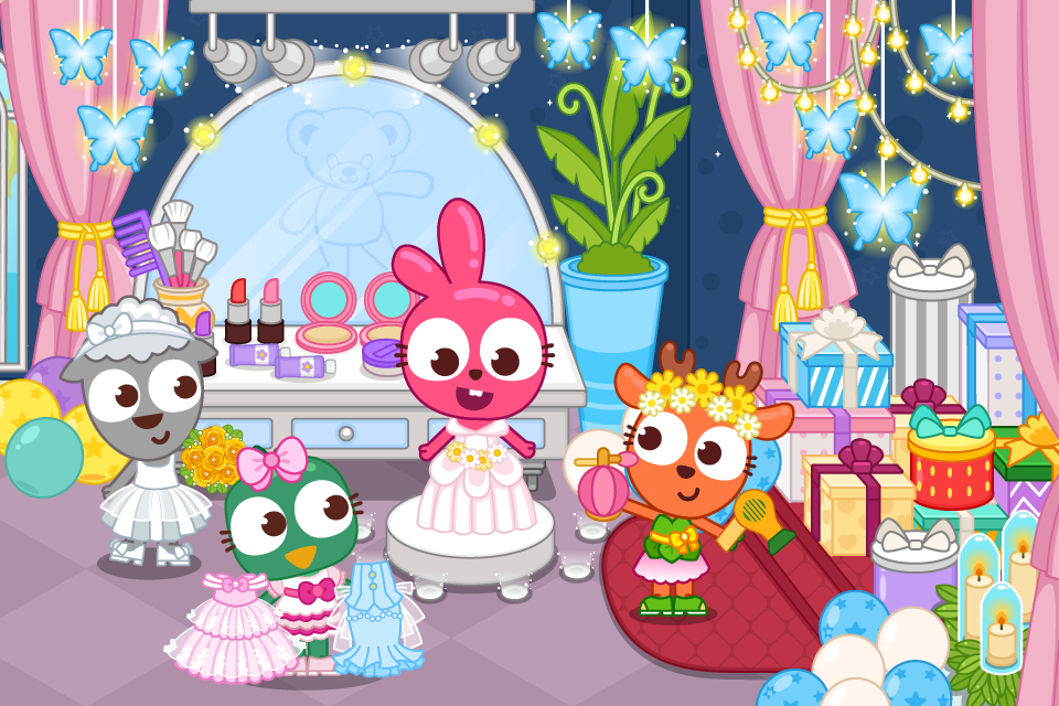 اسکرین شات 1 بازی Papo Town Wedding Party