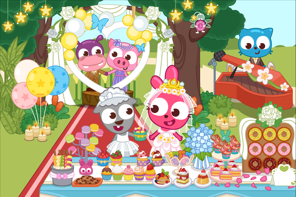 اسکرین شات 3 بازی Papo Town Wedding Party