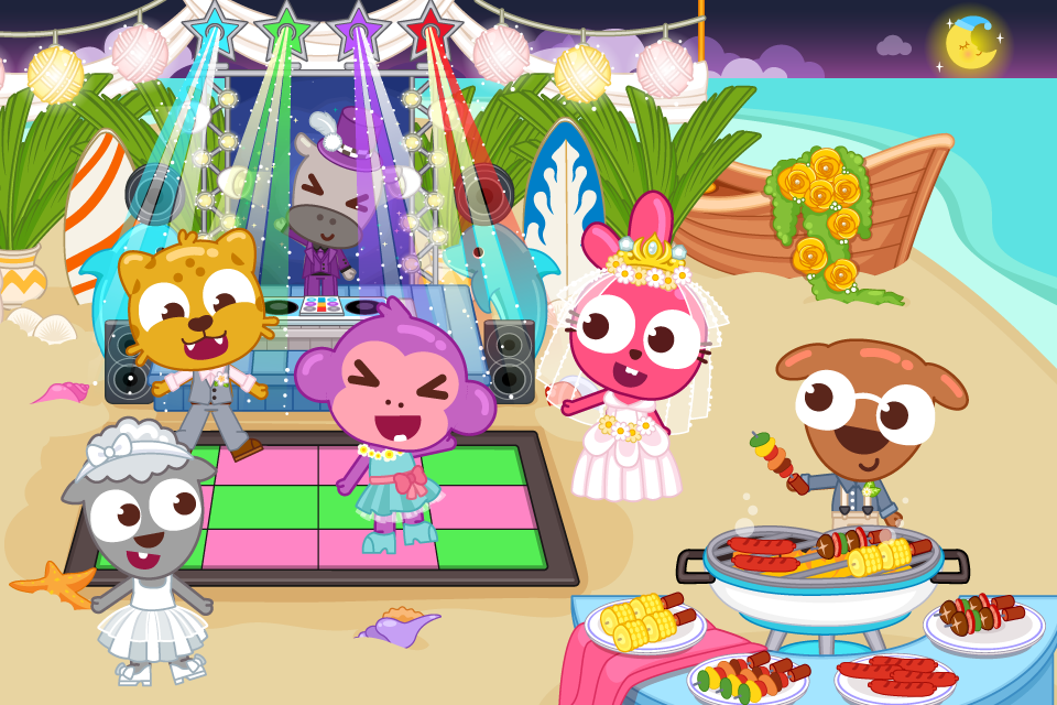 اسکرین شات 4 بازی Papo Town Wedding Party