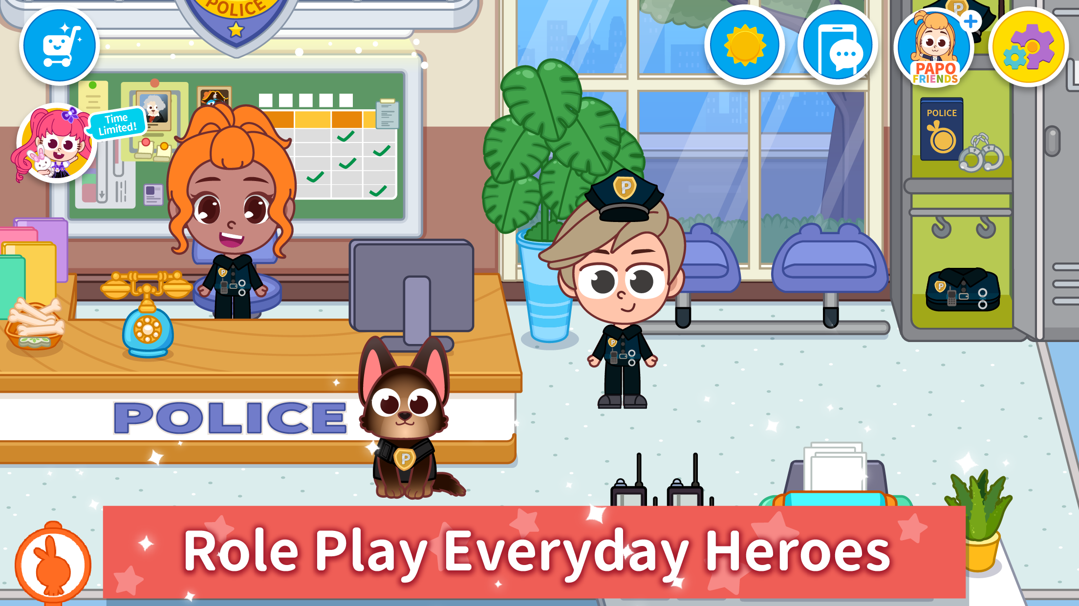 اسکرین شات 3 بازی Papo Town World game for kids