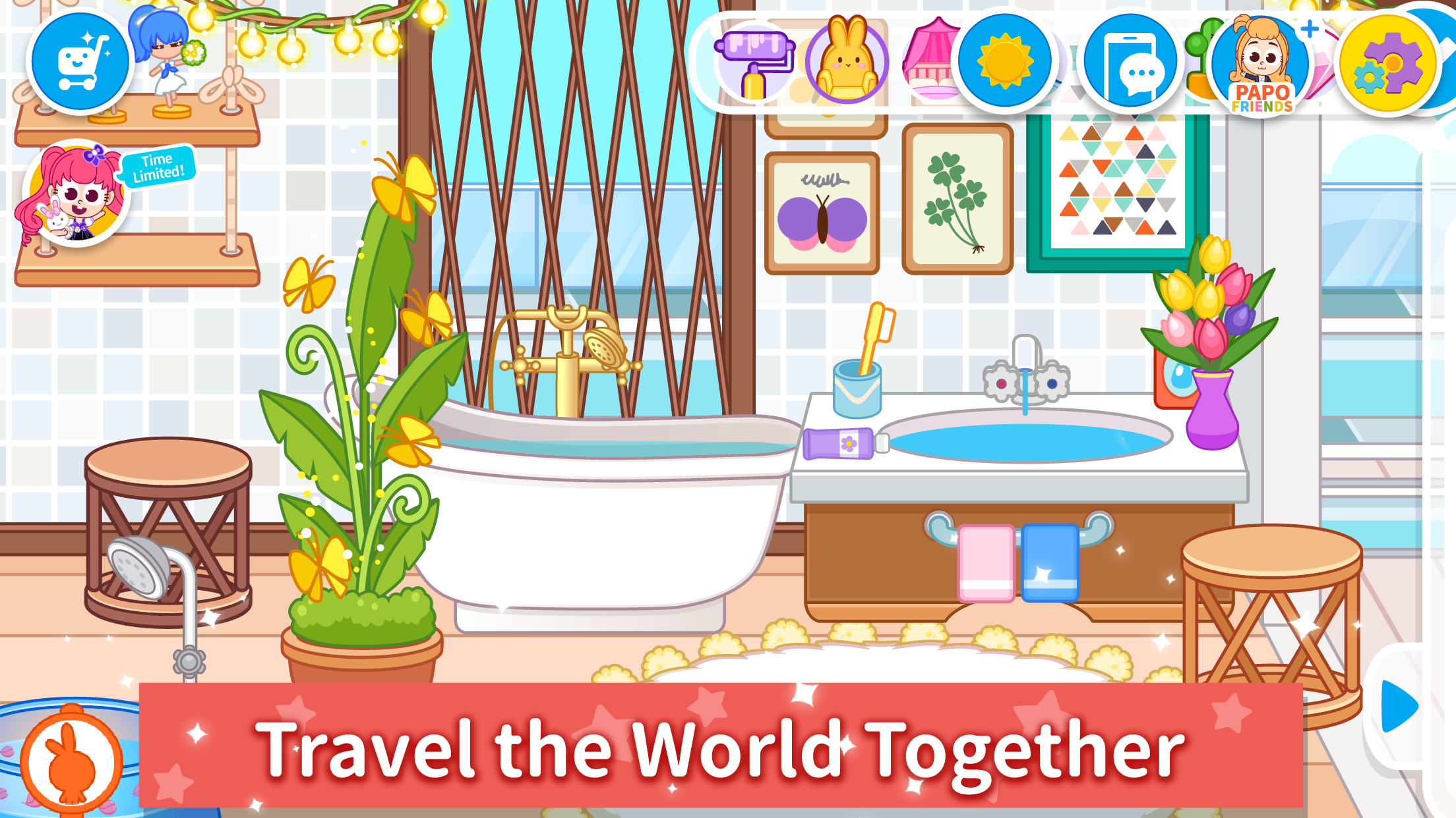 اسکرین شات 8 بازی Papo Town World game for kids