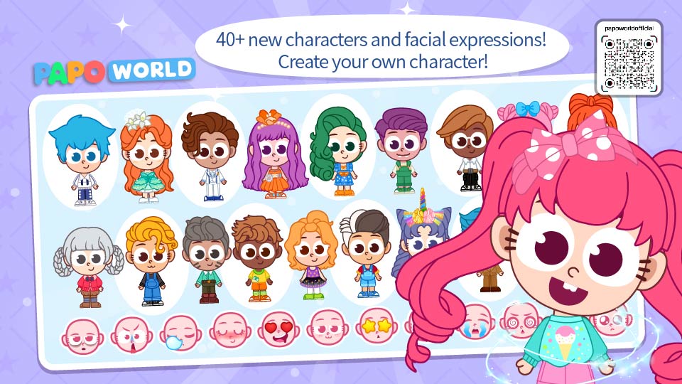 اسکرین شات 5 بازی Papo Town World game for kids