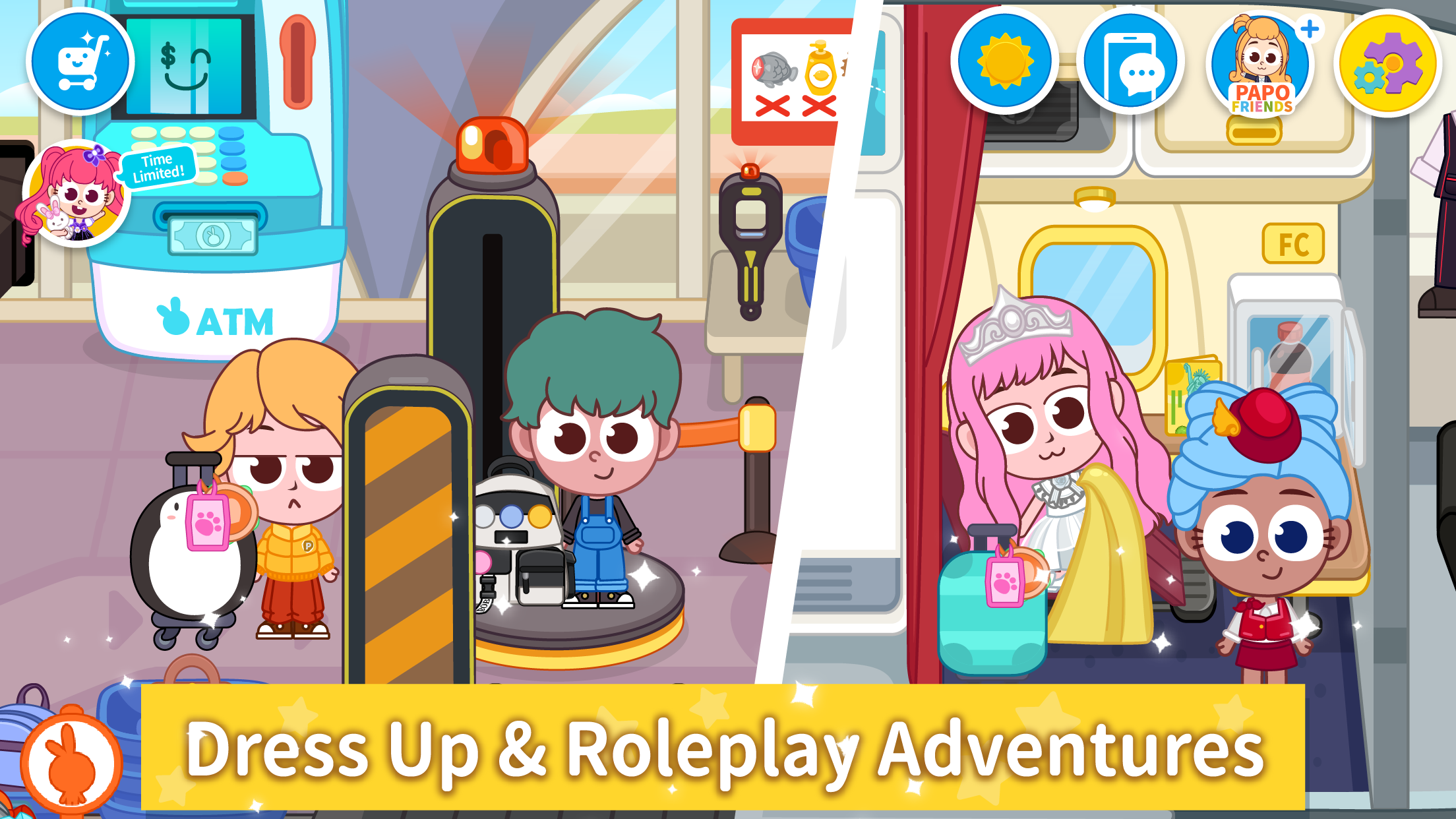 اسکرین شات 6 بازی Papo Town World game for kids