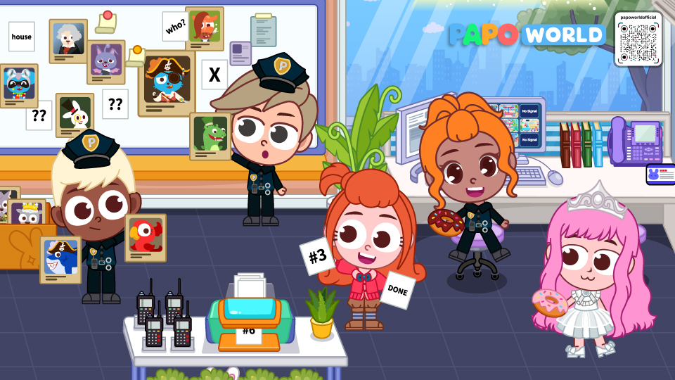 اسکرین شات 1 بازی Papo Town World game for kids