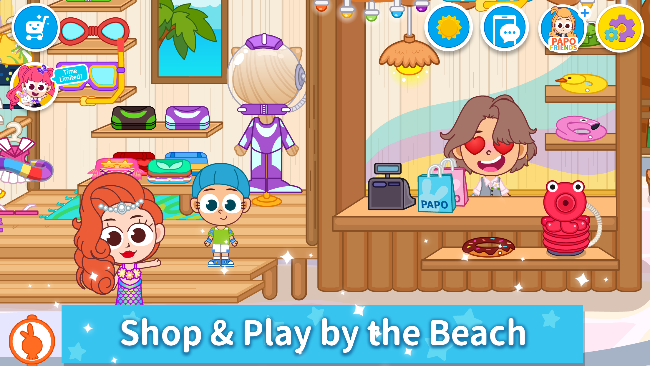 اسکرین شات 5 بازی Papo Town World game for kids