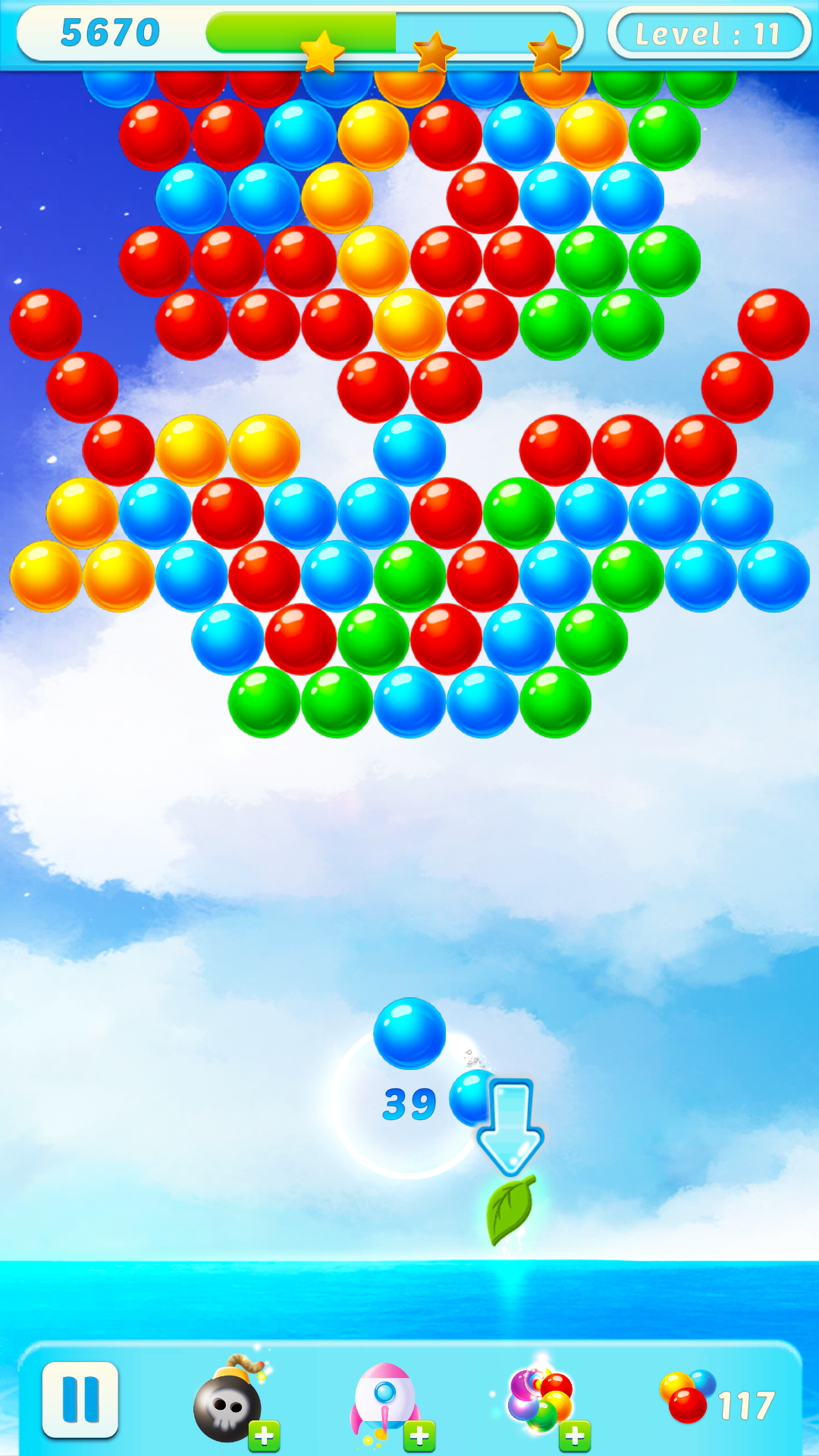 اسکرین شات 3 بازی Bubble Shooter Pop
