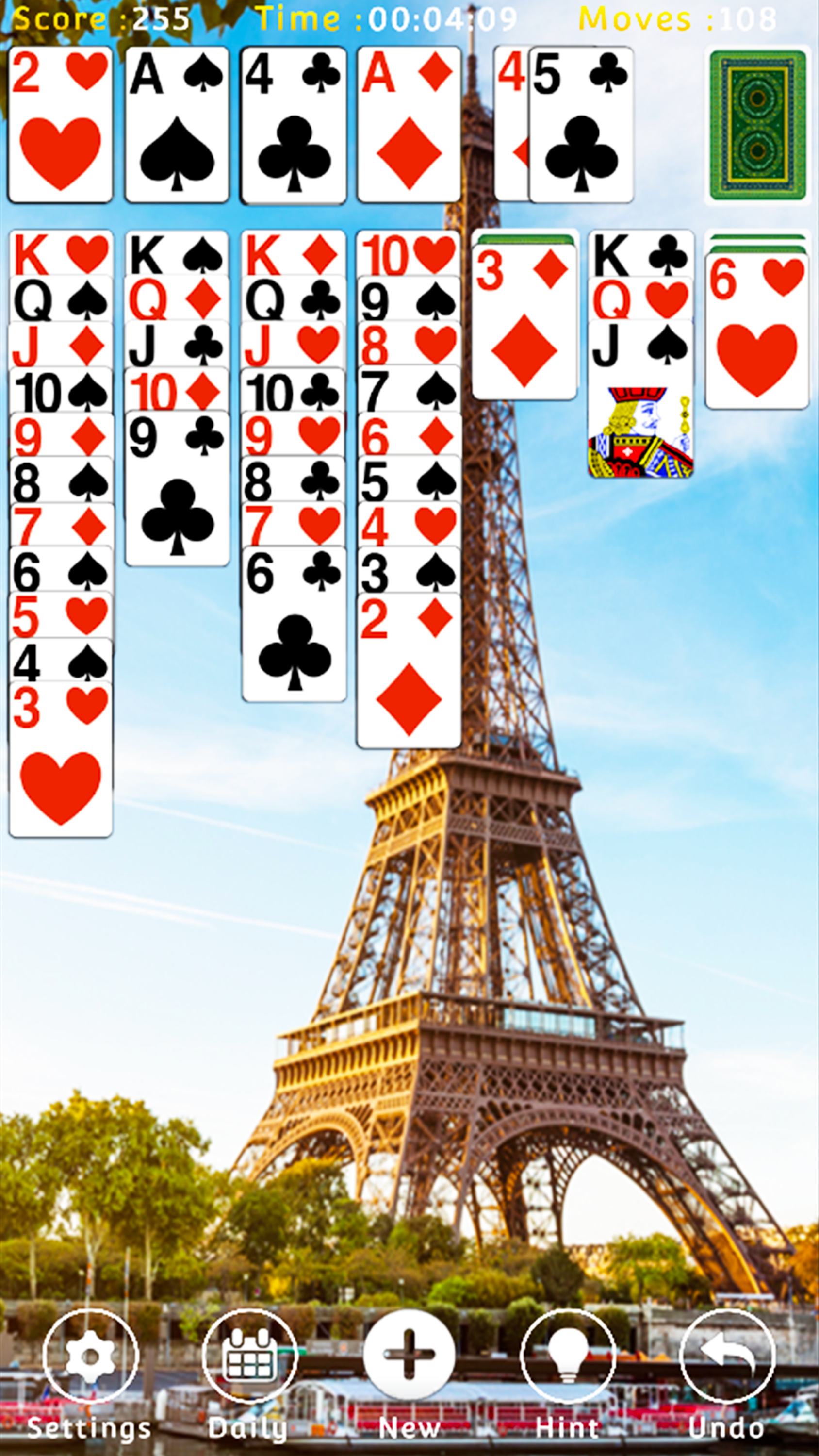 اسکرین شات 6 بازی Solitaire