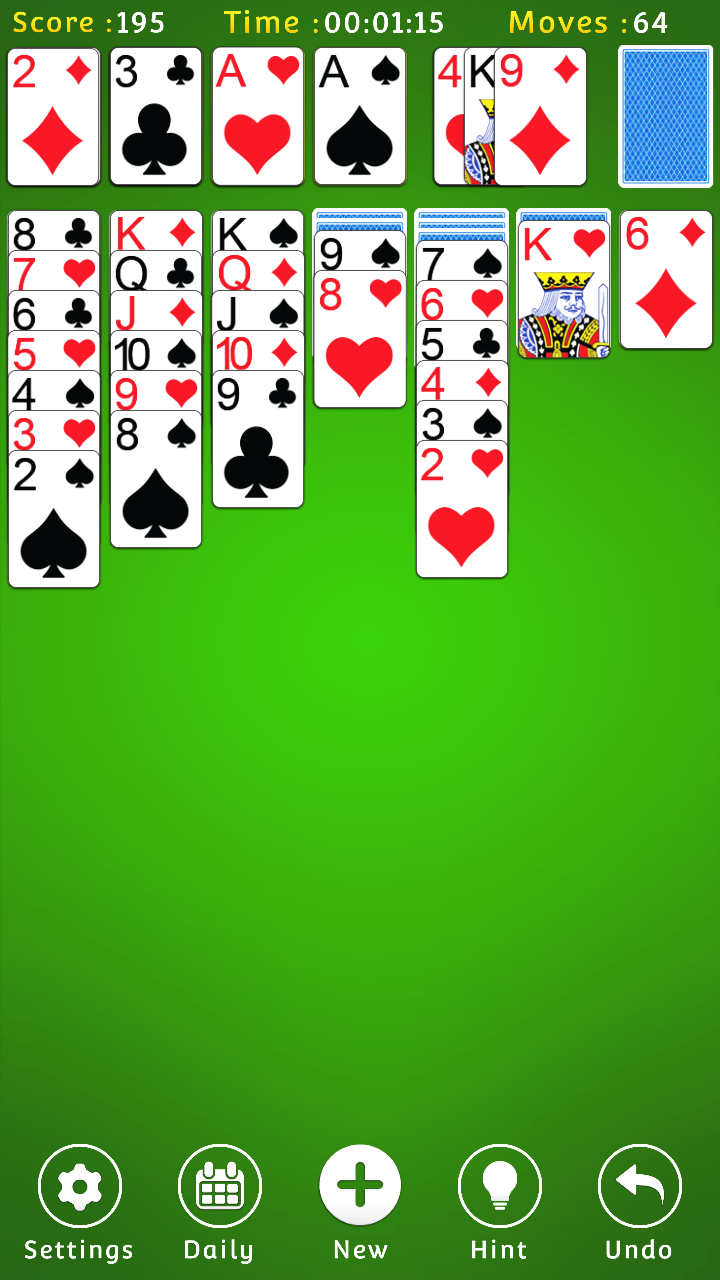 اسکرین شات 3 بازی Solitaire