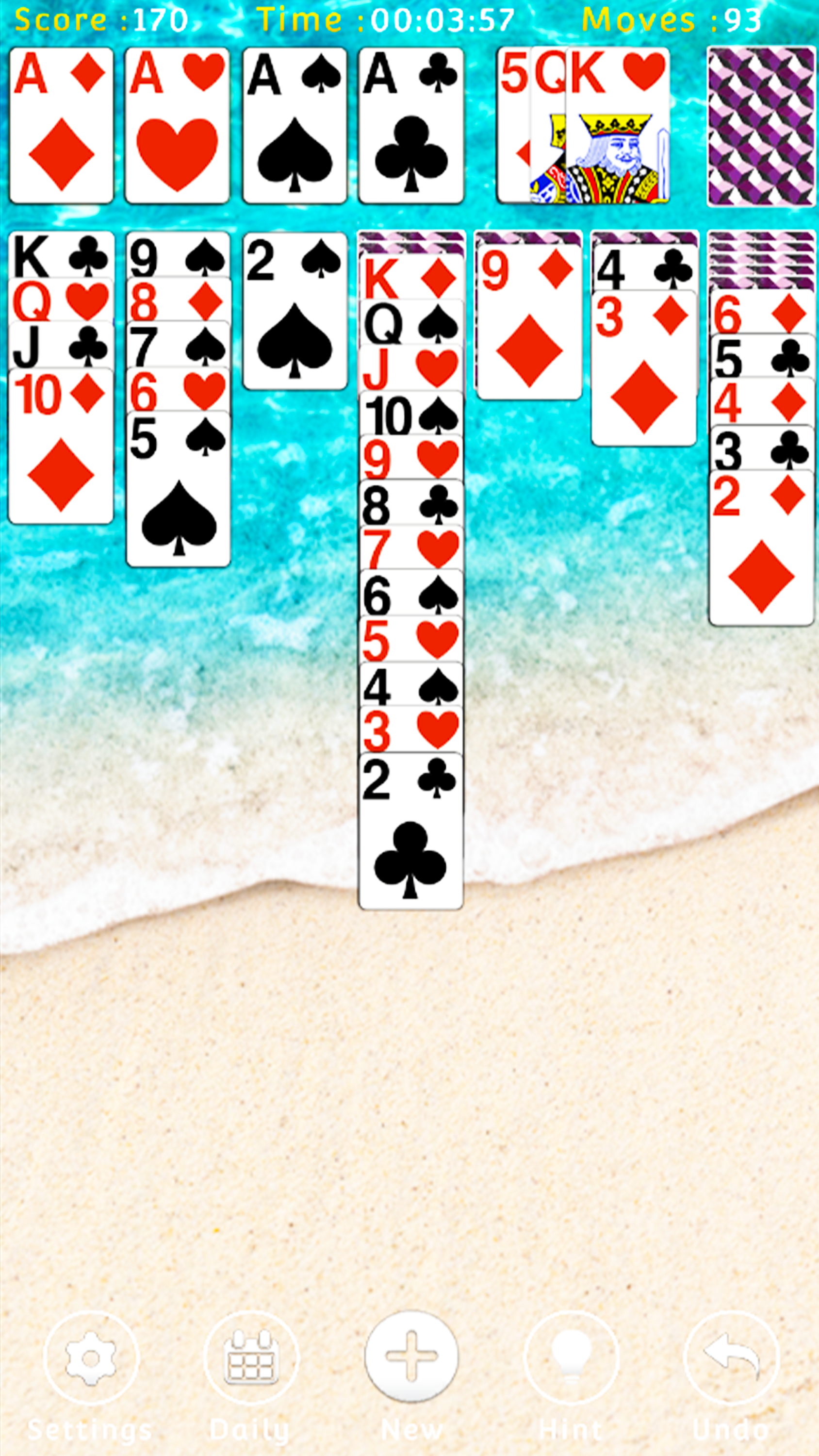 اسکرین شات 7 بازی Solitaire