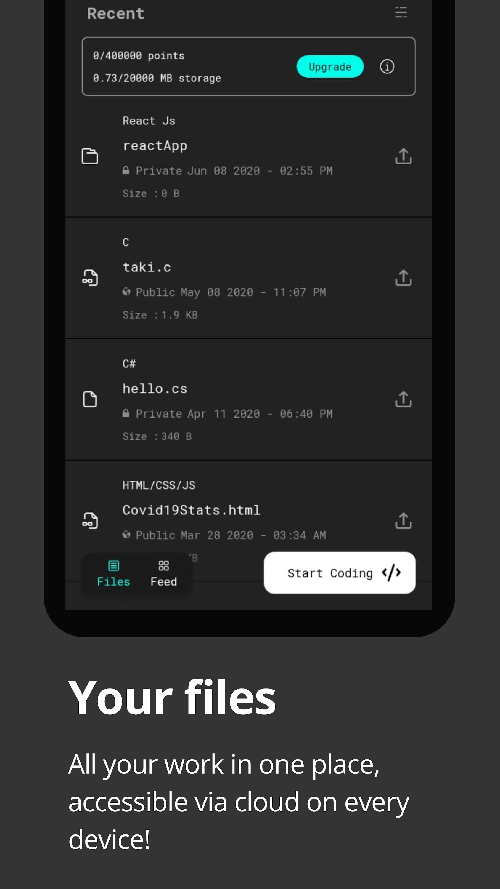اسکرین شات 5 برنامه Dcoder, Compiler IDE :Code & P