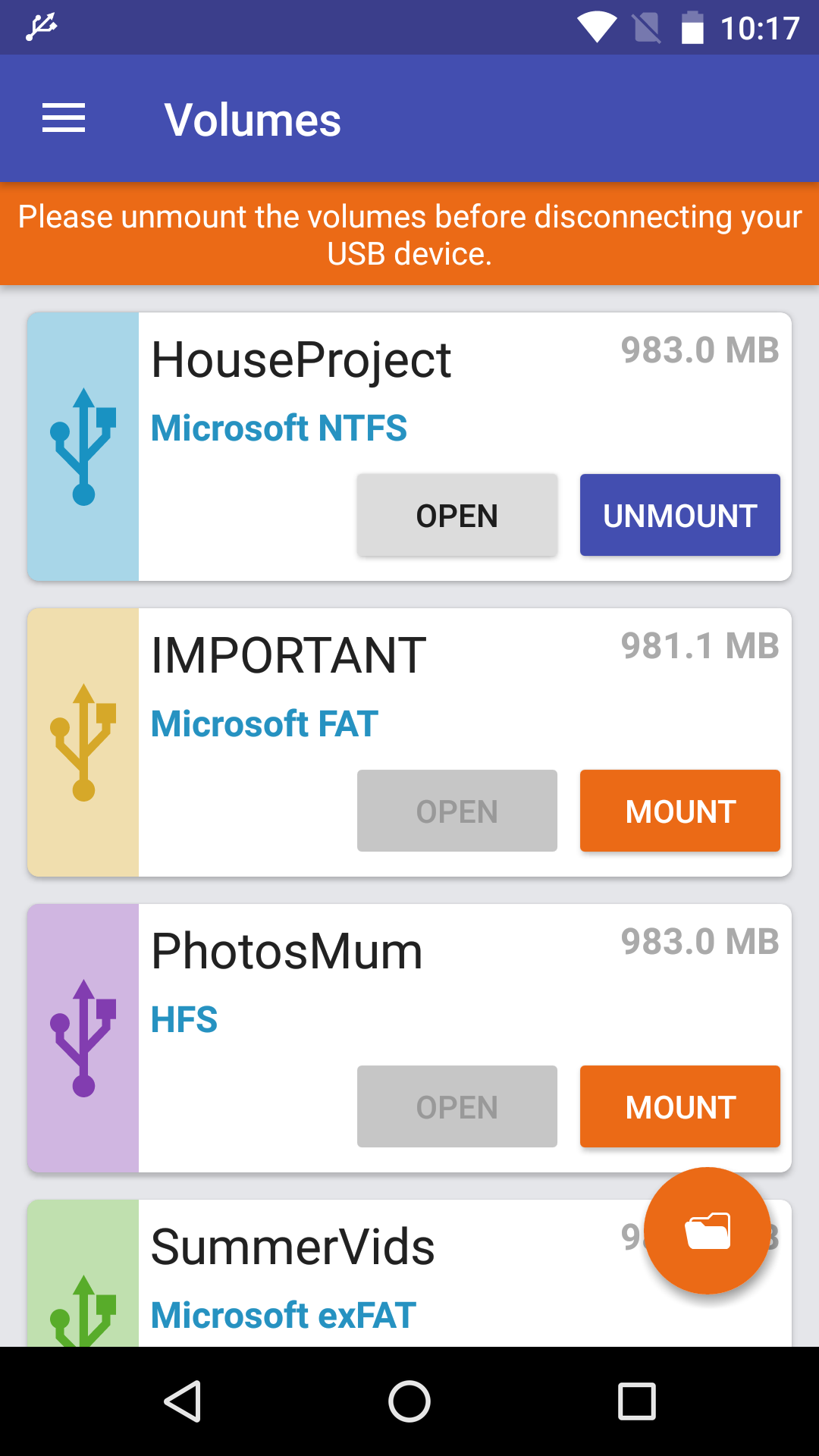اسکرین شات 1 برنامه exFAT/NTFS for USB by Paragon