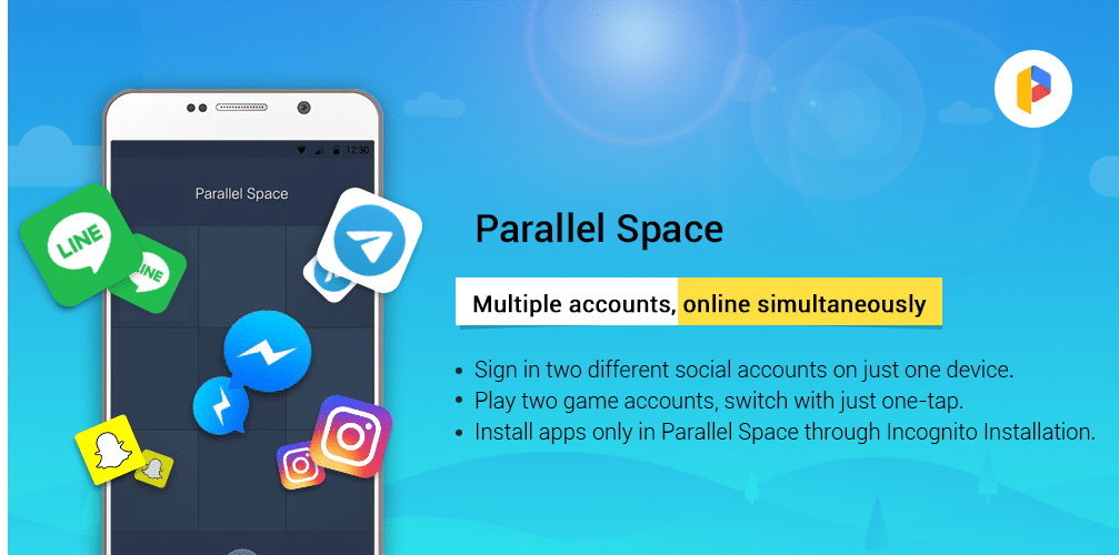 اسکرین شات 5 برنامه Parallel Space Pro - app clone