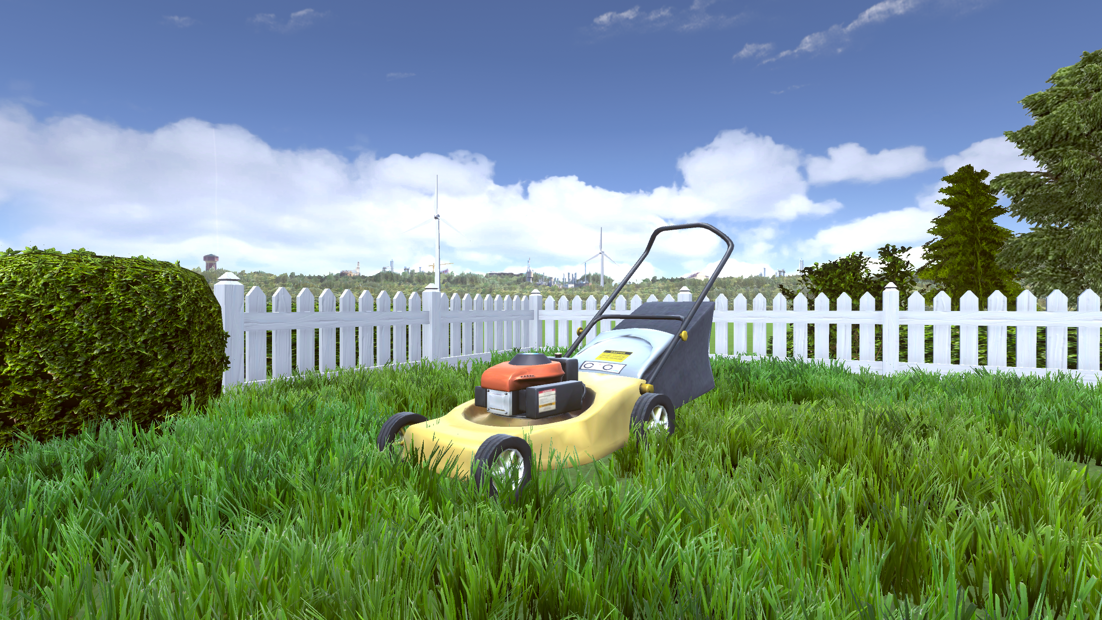 اسکرین شات 3 بازی Lawn Mower: For mowing lawns