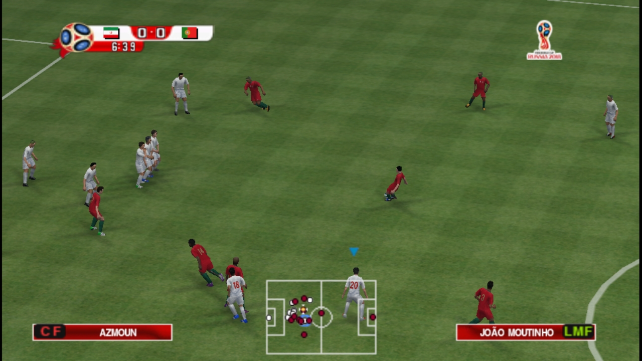 اسکرین شات 7 بازی فوتبال حرفه‌ای ۲۰۱۸ (PES 2018)