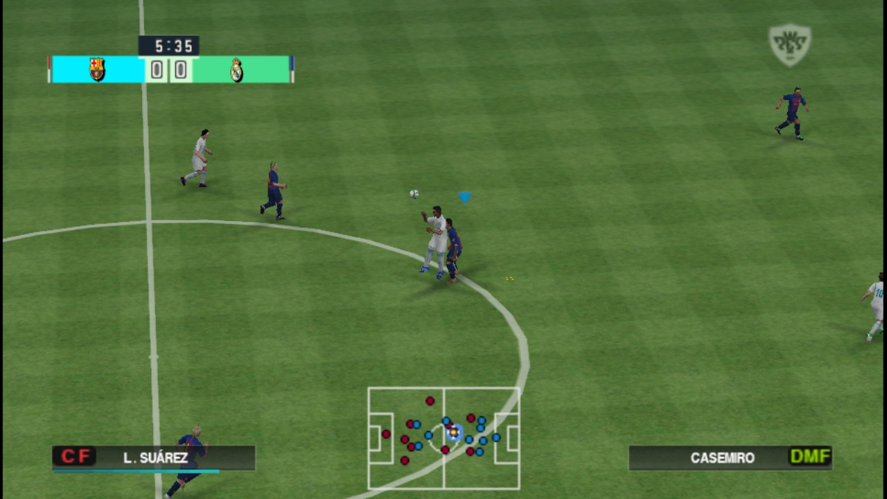 اسکرین شات 16 بازی فوتبال حرفه‌ای ۲۰۱۸ (PES 2018)