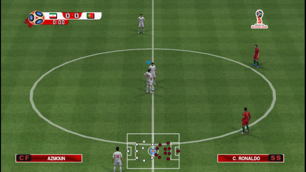 اسکرین شات 5 بازی فوتبال حرفه‌ای ۲۰۱۸ (PES 2018)