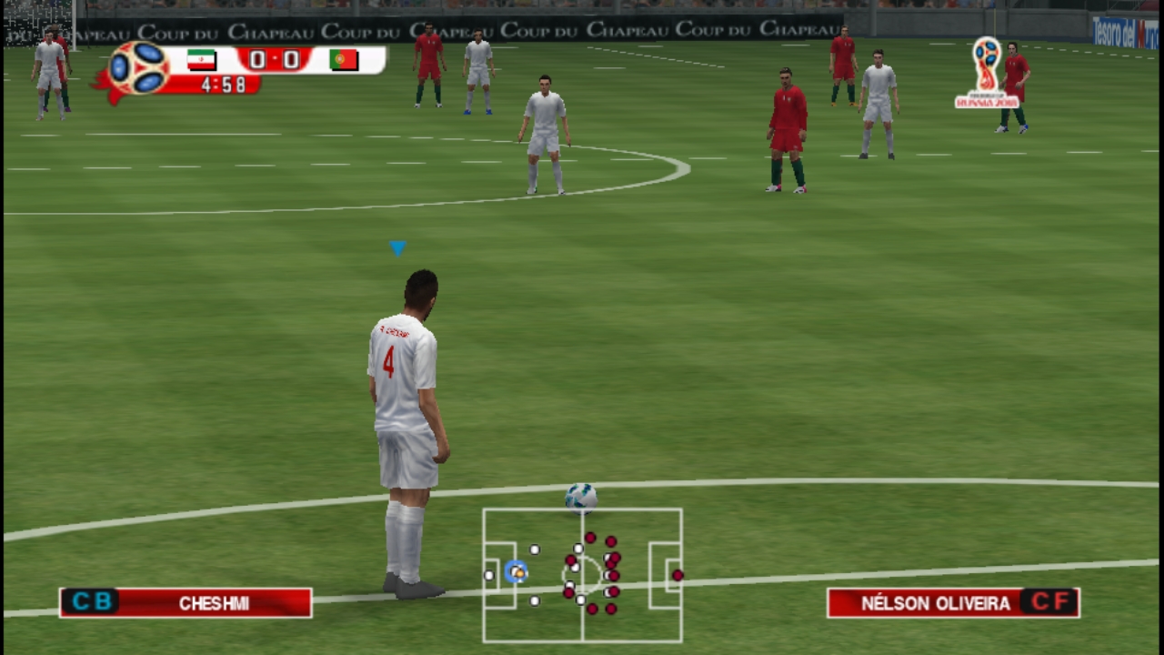 اسکرین شات 6 بازی فوتبال حرفه‌ای ۲۰۱۸ (PES 2018)