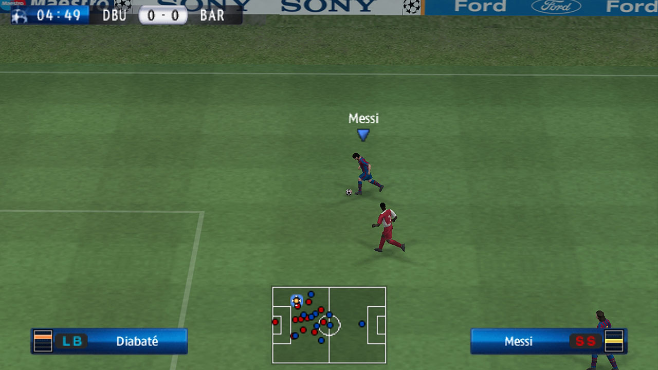 اسکرین شات 6 بازی فوتبال حرفه‌ای ۲۰۱۰ (PES 2010)