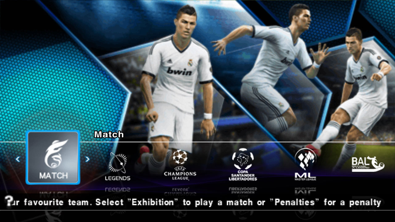 اسکرین شات 1 بازی فوتبال حرفه‌ای ۲۰۱۳ (PES 2013)