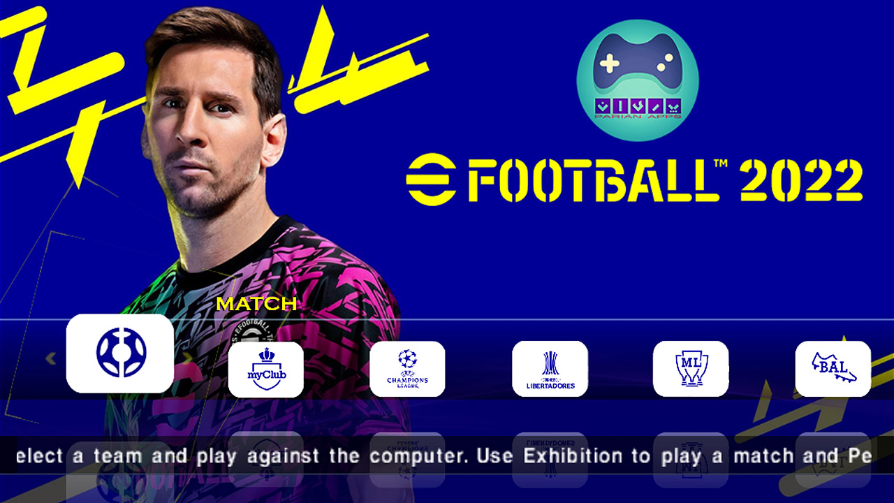 اسکرین شات 1 بازی فوتبال حرفه‌ای ۲۰۲۲ (eFootball 2022)