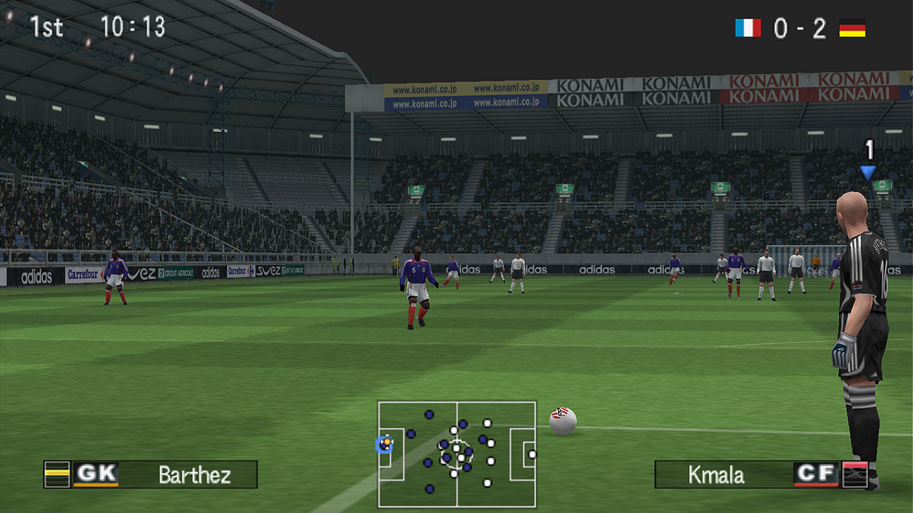 اسکرین شات 3 بازی فوتبال حرفهای ۲۰۰۶ (PES 2006)