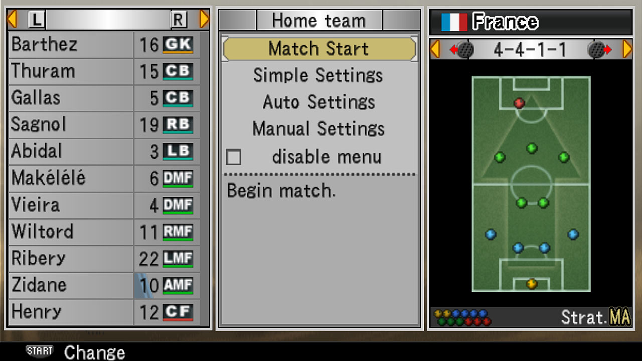 اسکرین شات 4 بازی فوتبال حرفهای ۲۰۰۶ (PES 2006)