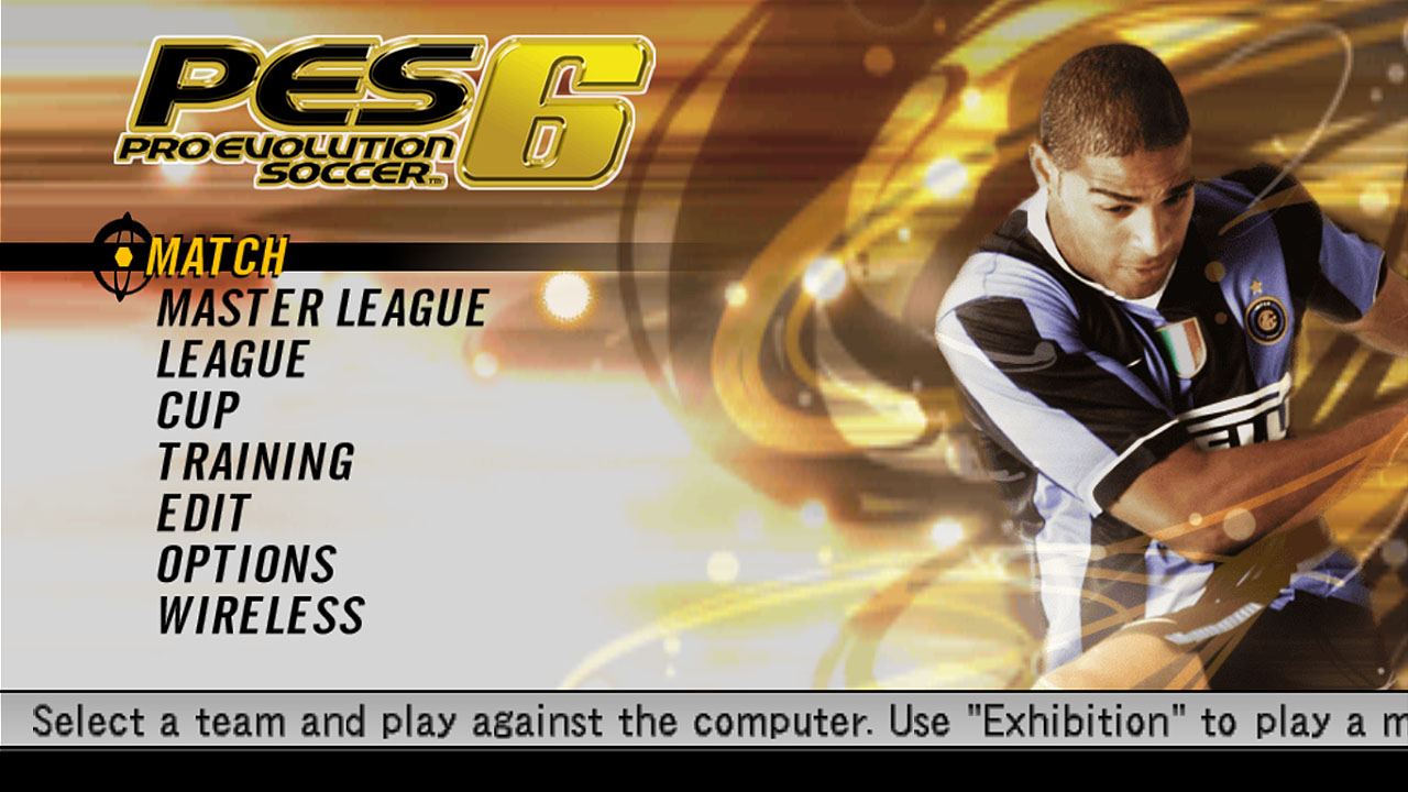 اسکرین شات 1 بازی فوتبال حرفهای ۲۰۰۶ (PES 2006)