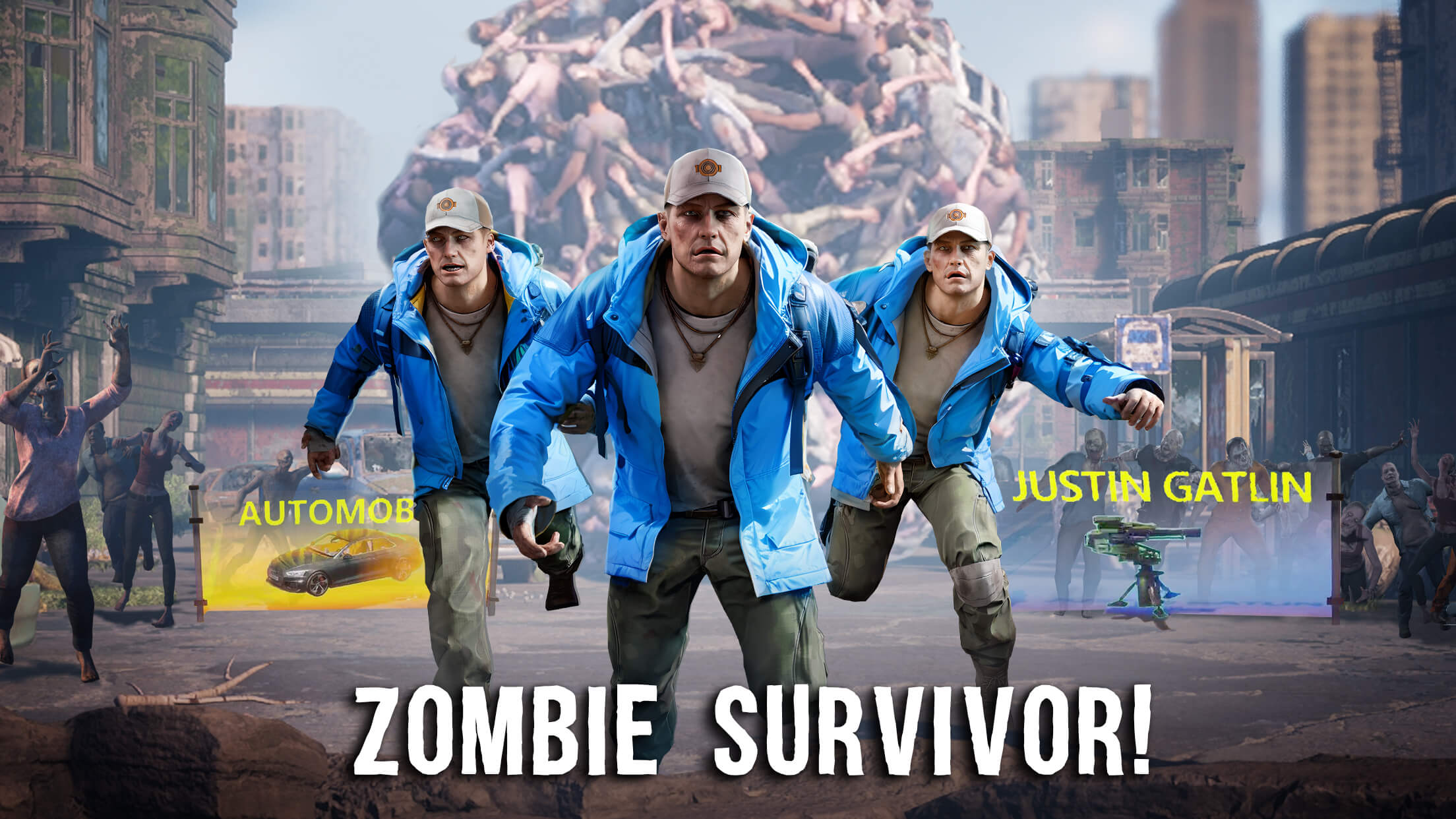 اسکرین شات 1 بازی Undead Dash: Parkour Survival